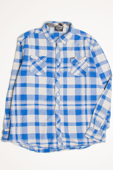 Blue Zoo York Flannel Shirt 4335
