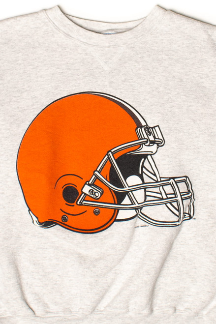 Vintage Cleveland Browns Helmet Sweatshirt (1993)