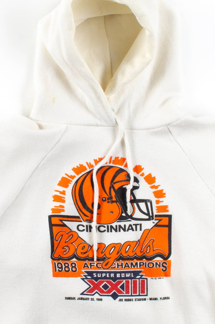 Vintage Cincinnati Bengals Super Bowl XXIII Hoodie (1988)