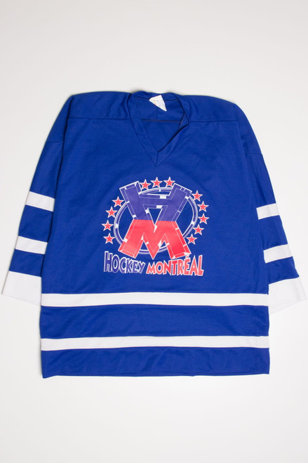 Montreal Habs Vintage Early 1950's Knit Hockey Jersey