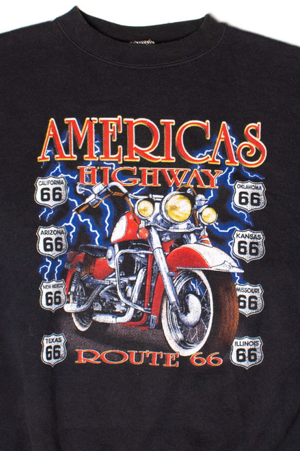 Vintage America's Highway Route 66 Sweatshirt (1990s)
