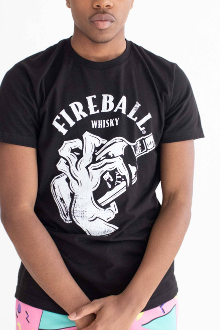 Black Fireball Whiskey Claw T-Shirt