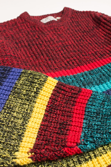 Vintage Stripes Saturdays 80s Sweater 3664