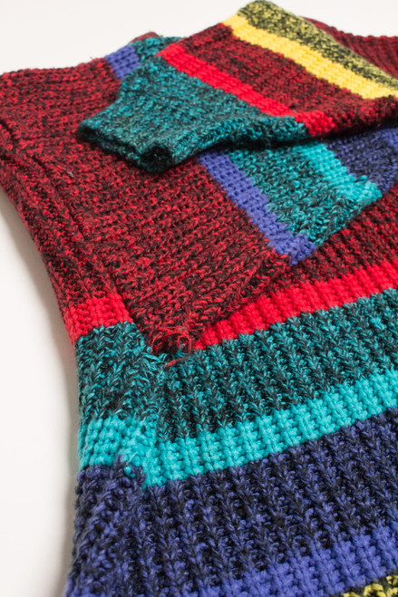 Vintage Stripes Saturdays 80s Sweater 3664