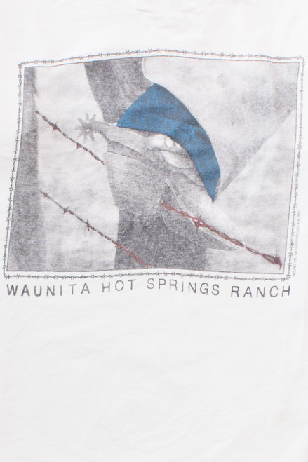 Vintage 'Waunita Hot Springs Ranch' T-Shirt (1980s)