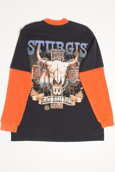 Sturgis Black Hills Rally Biker Design T-Shirt (2012)