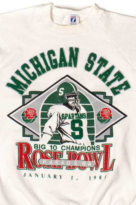 Vintage Michigan State Rose Bowl Sweatshirt (1988)