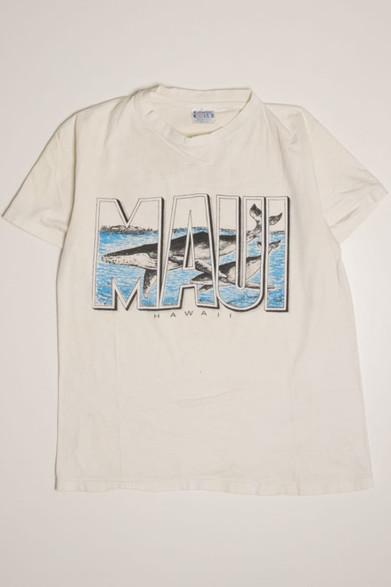 Vintage Maui Whale Watching T-Shirt (1990s)