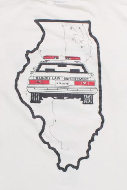 Law Enforcement 'Special Olympics' T-Shirt (1992)