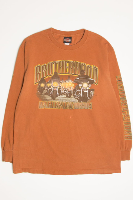 Orange Pig Trail Arkansas Harley-Davidson T-Shirt (2010s)