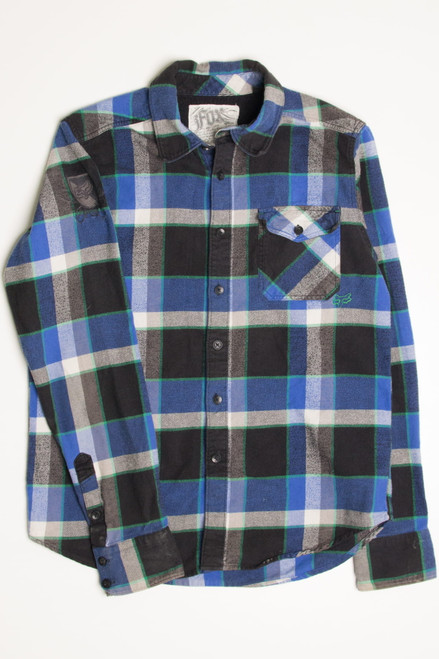 Blue Fox Flannel Shirt 4378