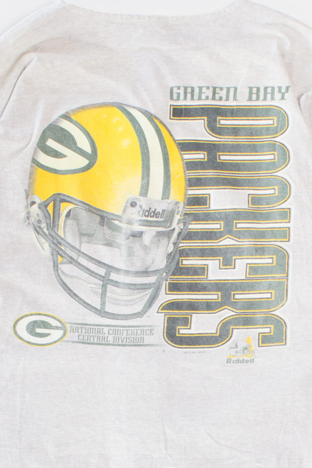 Vintage Green Bay Packers Button Up T-Shirt (1997)