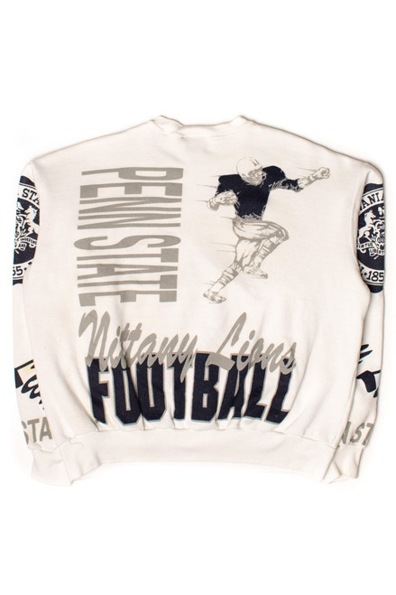 Vintage Penn State All Over Graphic Sweatshirt (1988)
