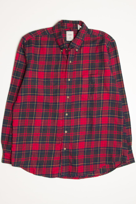 Red Chaps Flannel Shirt 4384