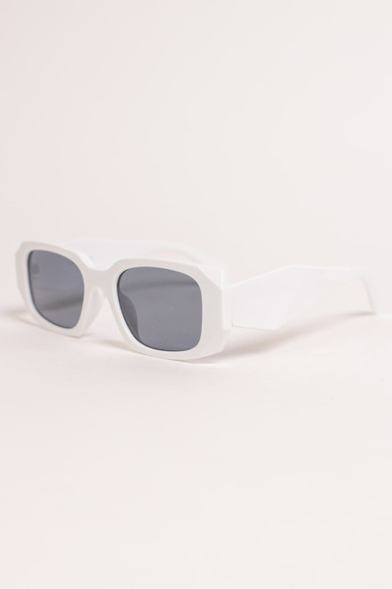 Mod Rounded Rectangle Sunglasses