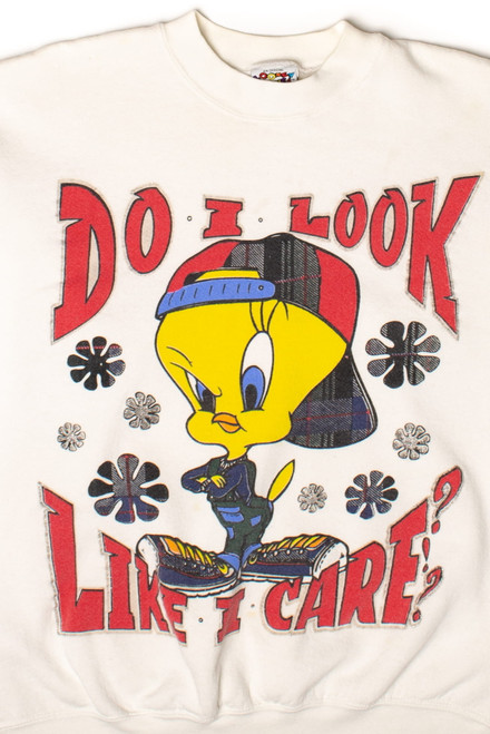 Vintage Tweety Bird Attitude Sweatshirt (1996)