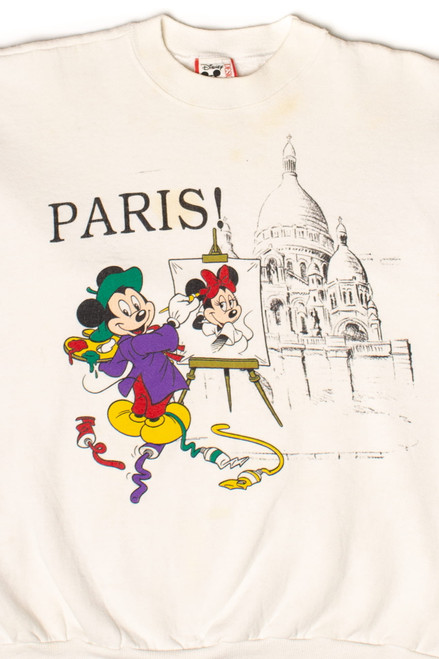 Vintage Mickey Mouse Paris! Sweatshirt (1990s)