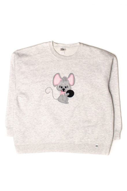 Vintage Kness Mfg. Mouse Sweatshirt (1990s)