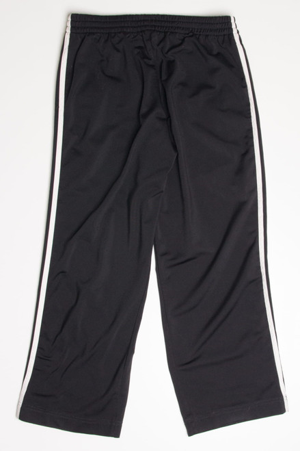 Black Adidas Cropped Track Pants (sz. S)