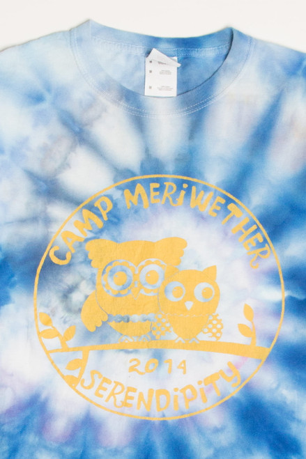 Camp Meriwether Owls Tie Dye T-Shirt