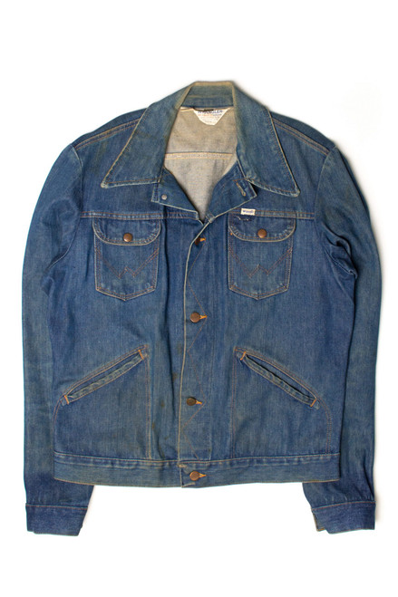 Vintage Wrangler No-Fault Denim Jacket (1970s) - Ragstock.com