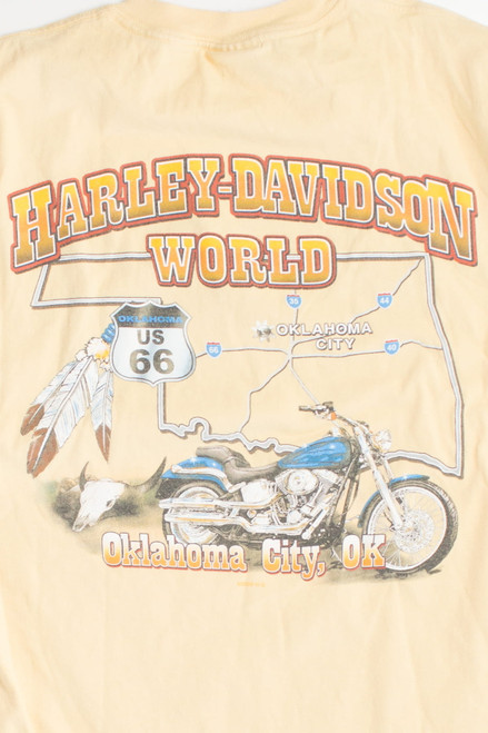 Vintage Oklahoma City Harley Davidson T-Shirt
