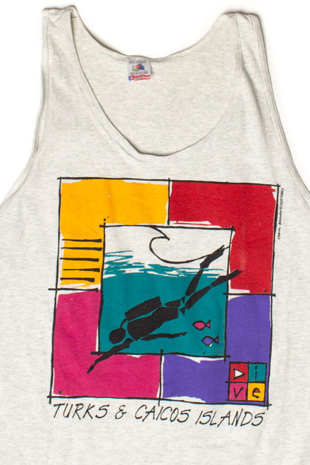 Vintage Dive Turks & Caicos Islands Tank (1990s)