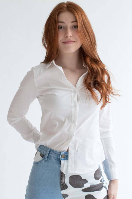 White Button Up Shirt