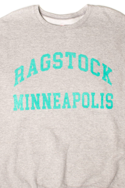 Ragstock Minneapolis Screen Printed Vintage Sweatshirt