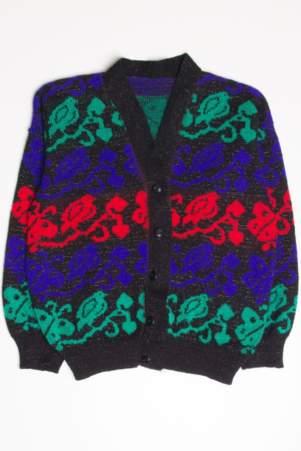 Vintage Birds & Butterflies Cardigan 3721