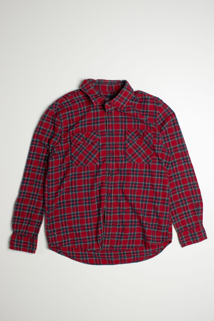 Vintage Red Flannel Shirt