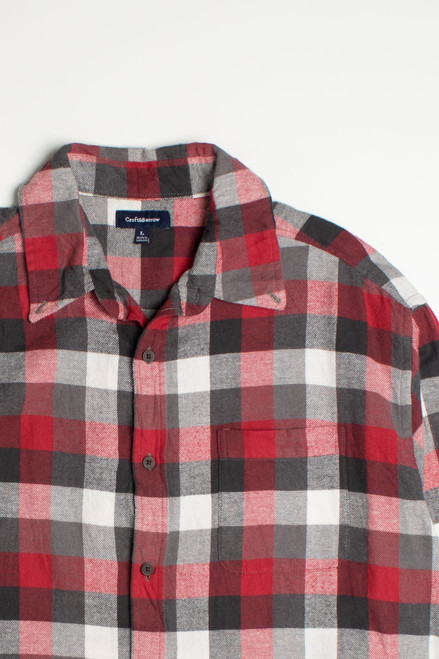 Vintage Croft & Barrow Red Flannel Shirt 1