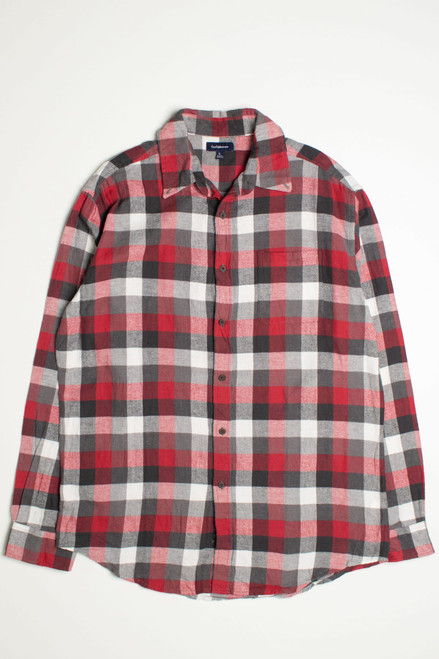 Vintage Croft & Barrow Red Flannel Shirt 1