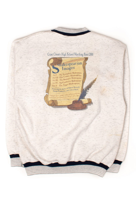 Vintage Shakespearian Images Sweatshirt (2000)