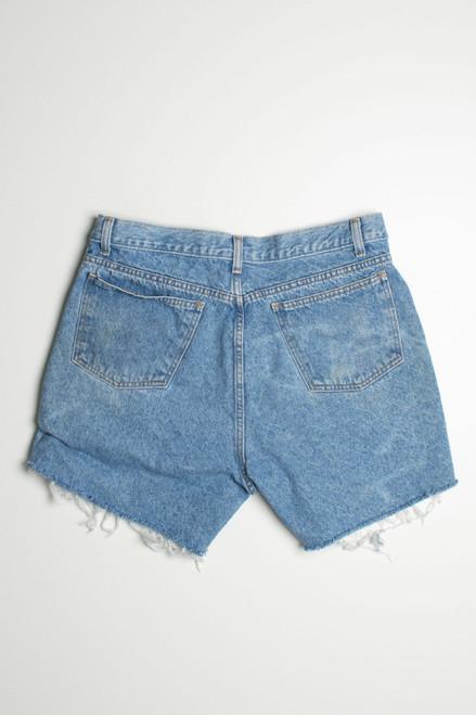 Vintage Cutoff Blue Denim Shorts