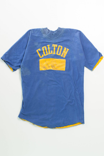 Vintage Blue Athletic T-Shirt