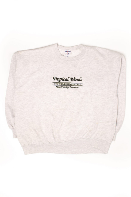 Vintage Tropical Winds Myrtle Beach Sweatshirt (1990s)