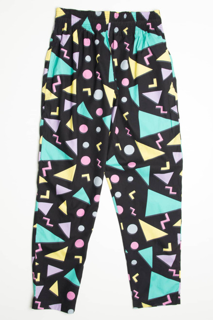 Triangle Confetti 80s Pants