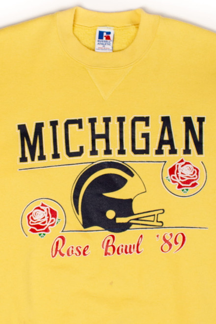 Vintage Michigan Rose Bowl Sweatshirt (1989)