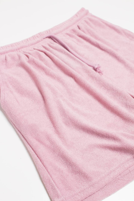 Pink Terry Shorts