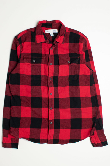 Vintage Old Navy Red Flannel Shirt 1 - Ragstock.com