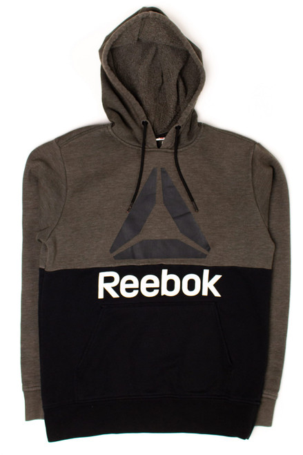 Olive & Black Reebok Hoodie (2010s)