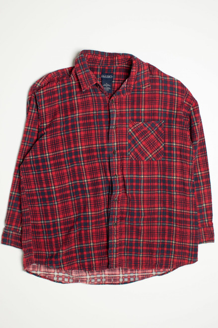 Vintage Red Puritan Flannel Shirt