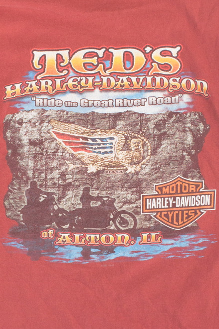 Vintage Ted's Harley Davidson T-Shirt