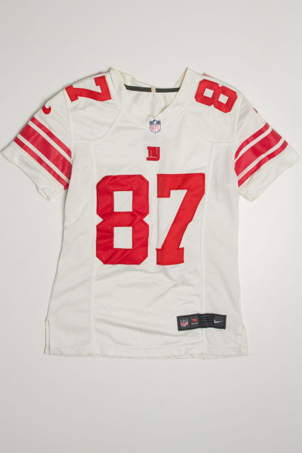 New York Giants Hakeem Nicks Jersey On Field Reebok Men's Size 48,  White/Red #88