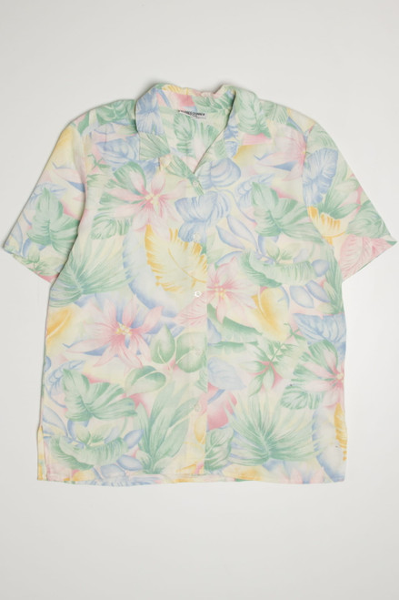 Pastel Floral Hawaiian Shirt 2127