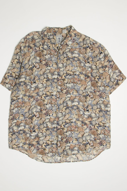Vintage Silk Shell Collection Hawaiian Shirt 2085