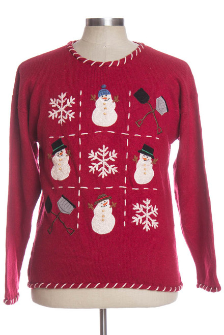 Red Ugly Christmas Pullover 33871
