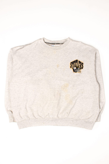 Vintage Pittsburgh Steelers Patch Sweatshirt (1990s)