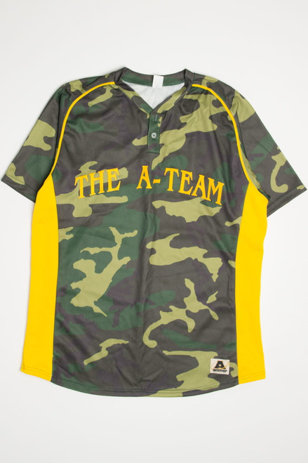 The A-Team Camouflage Baseball Jersey